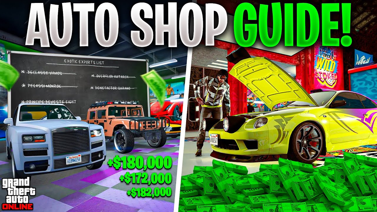 The Ultimate Auto Shop Guide You Need to Make MILLIONS in GTA Online