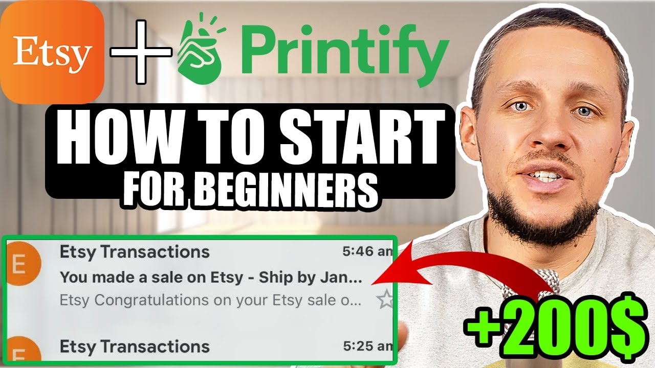 How to Make Money with Printify and Etsy in 2026! Step By Step Tutorial