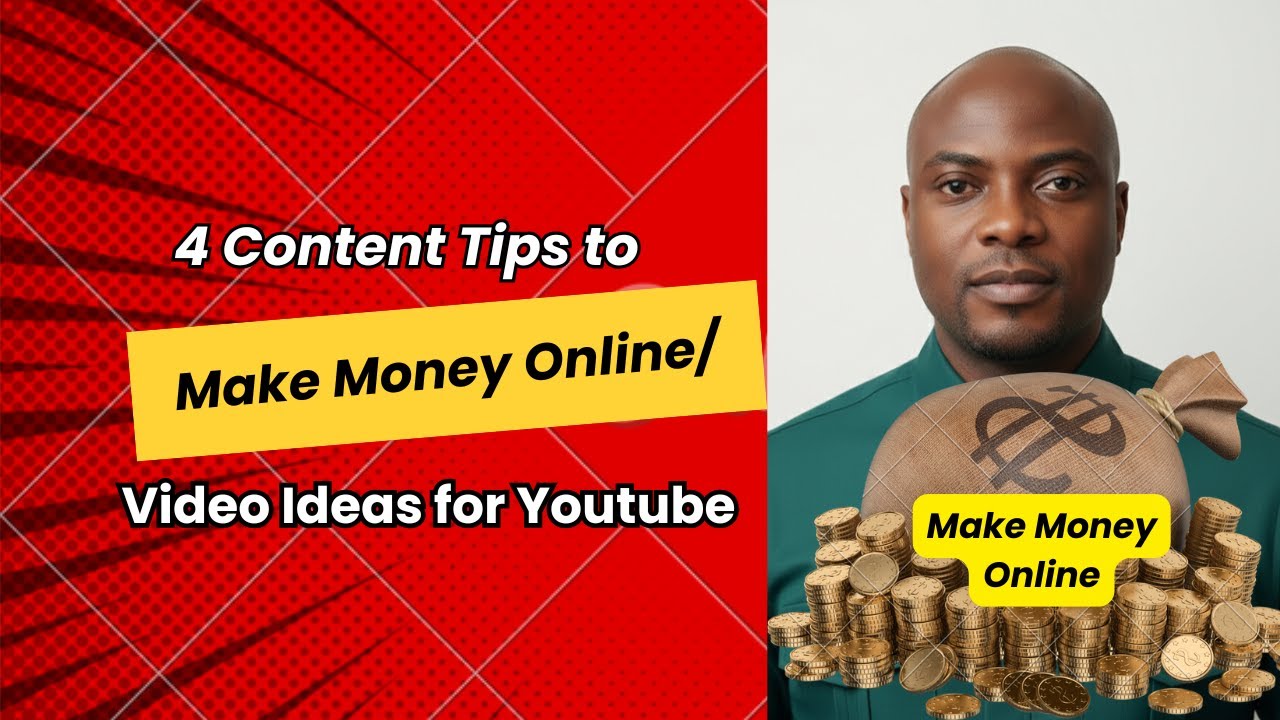4 Content Tips to Make Money Online in 2026/Video Ideas for Youtude