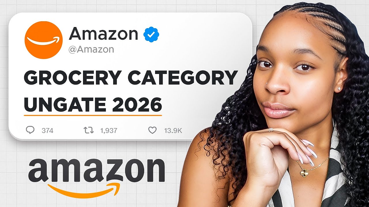 HOW TO UNGATE THE GROCERY CATEGORY ON AMAZON IN 2026!