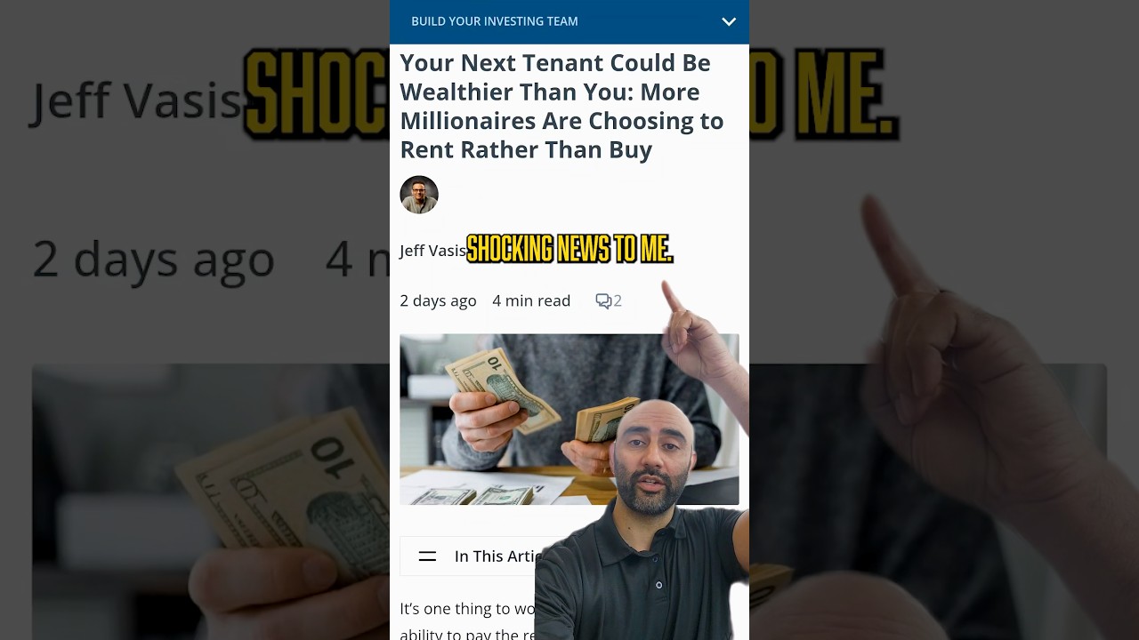 Why Rich Millennials Are Renting Instead of Buying Homes