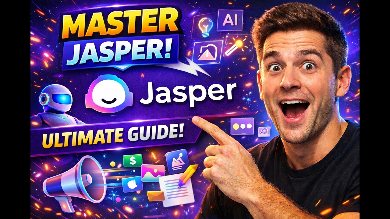 Jasper AI Tutorial 2026 | Write Blogs, Ads & Content with AI (Beginner Guide)