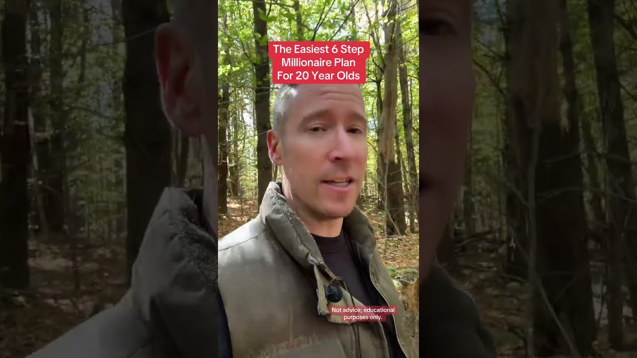 The Easiest (And Laziest) Millionaire Plan for 20 Year Olds #tyler #finance #financialplanning