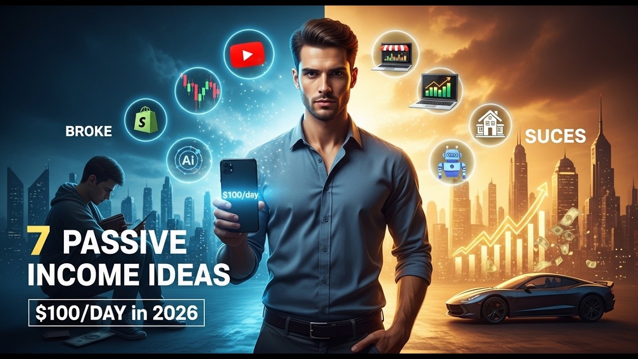 7 Passive Income Ideas to Make $100 a Day in 2026