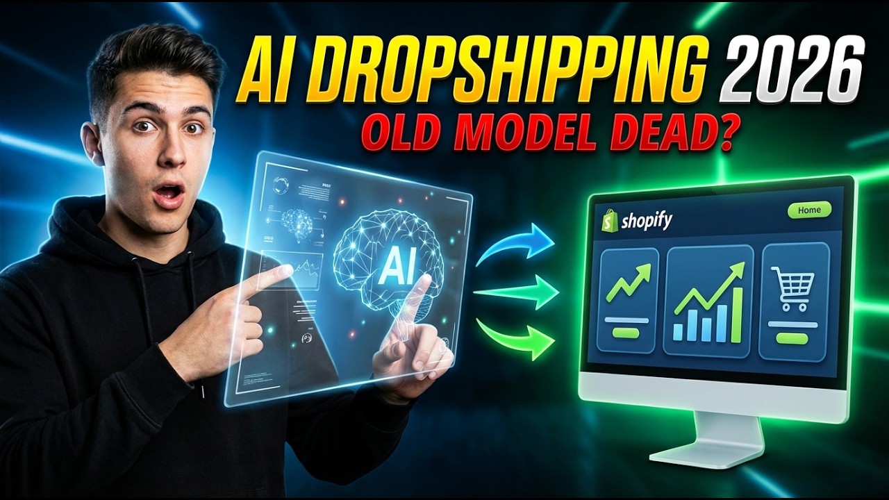 How To Start AI Dropshipping For Beginners (2026) | Shopify + Doba AI Full Tutorial