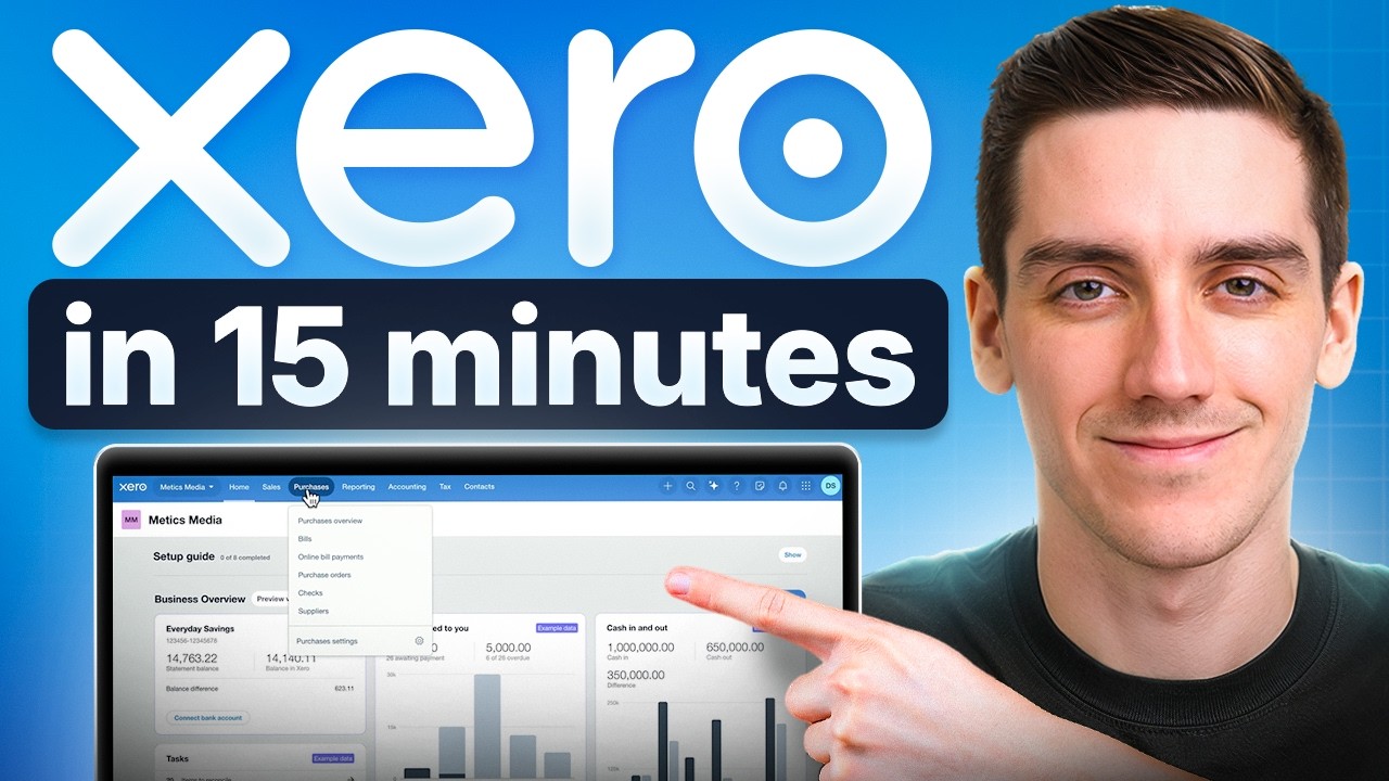 Xero Tutorial for Beginners 2026 - Learn How to Use Xero FAST