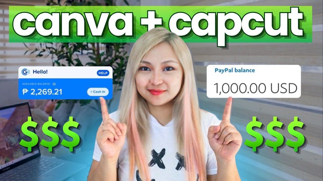 Easiest CANVA & CAPCUT Side Hustle You Can Start Today!