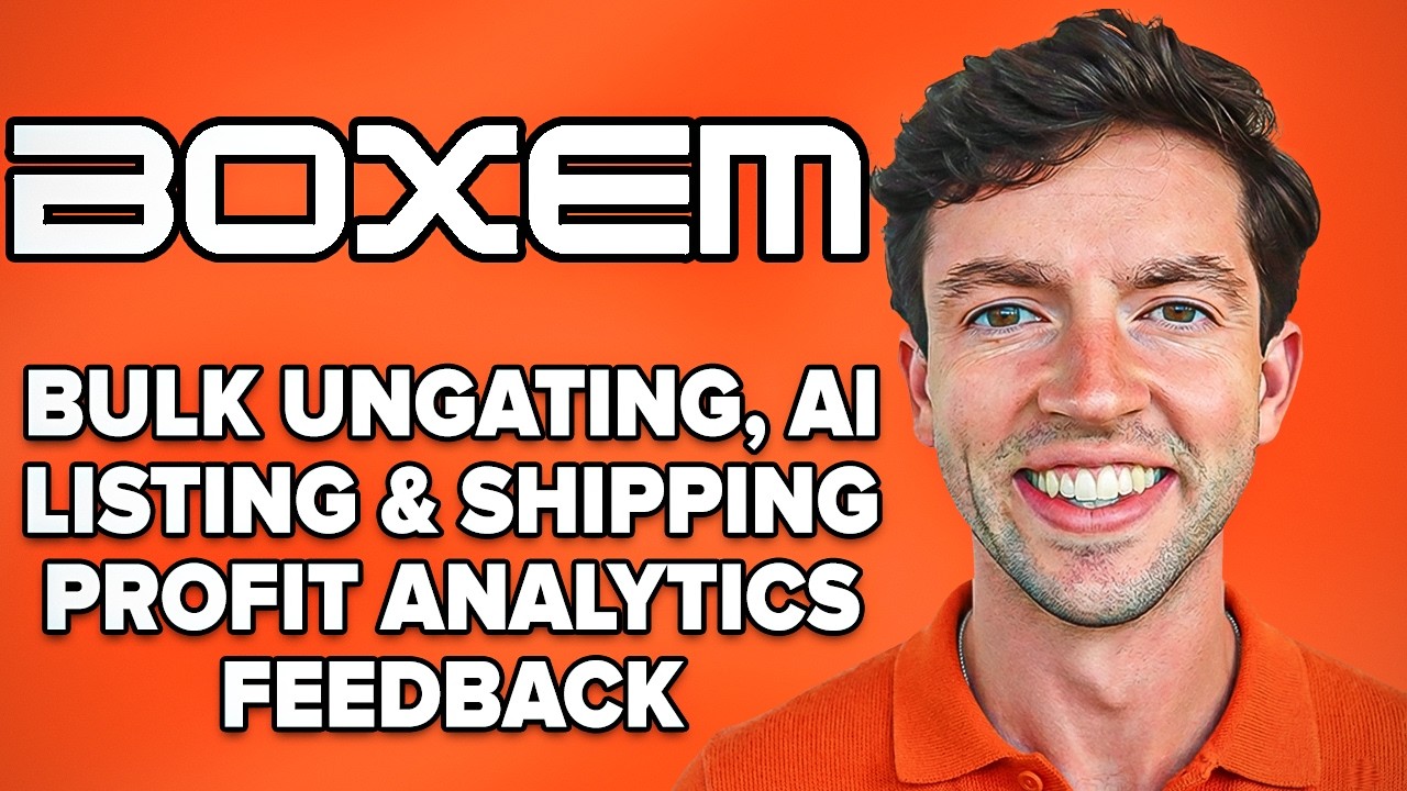 How To Use BOXEM For Amazon FBA FULL GUIDE | Bulk Ungating, Ai, Listing & Shipping, Profit Analytics