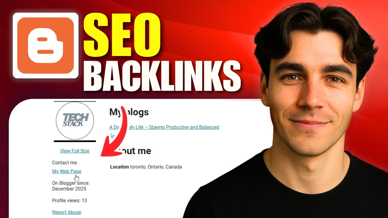 How to Make Profile Backlinks On Blogger For SEO (Tutorial 2026)