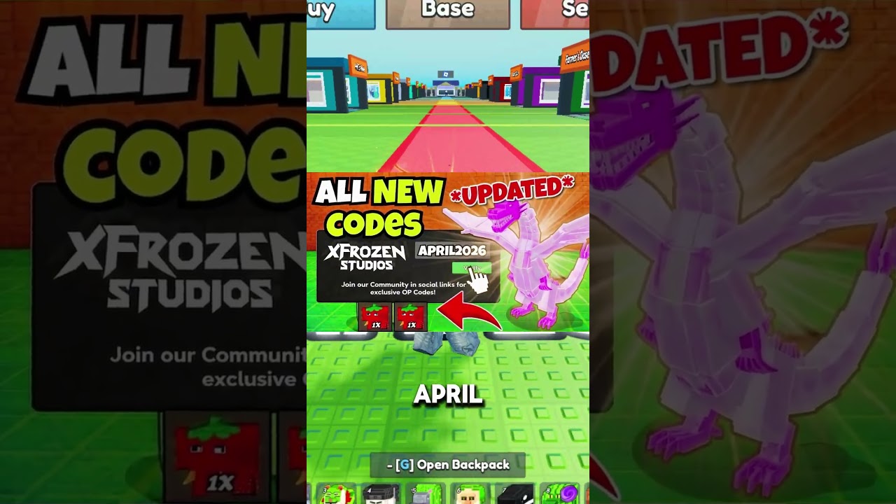 *UPDATED* NEW WORKING CODES IN BE A LUCKY BLOCK #roblox