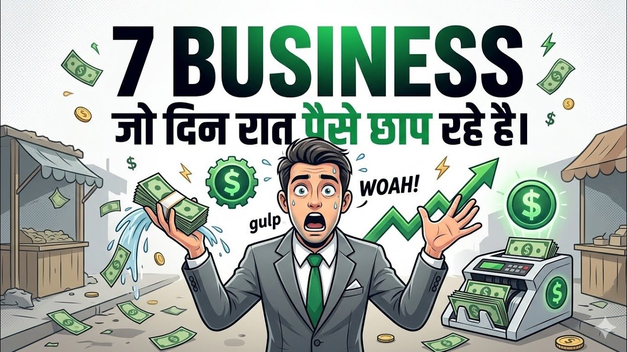 7 High Profit Margin Business Ideas 2026 | Low Investment High Income Business