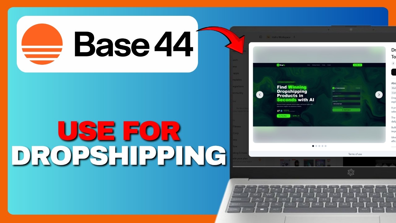 Base44 Dropshipping - How To Use Base44 for Dropshipping (Full Guide) 2026!