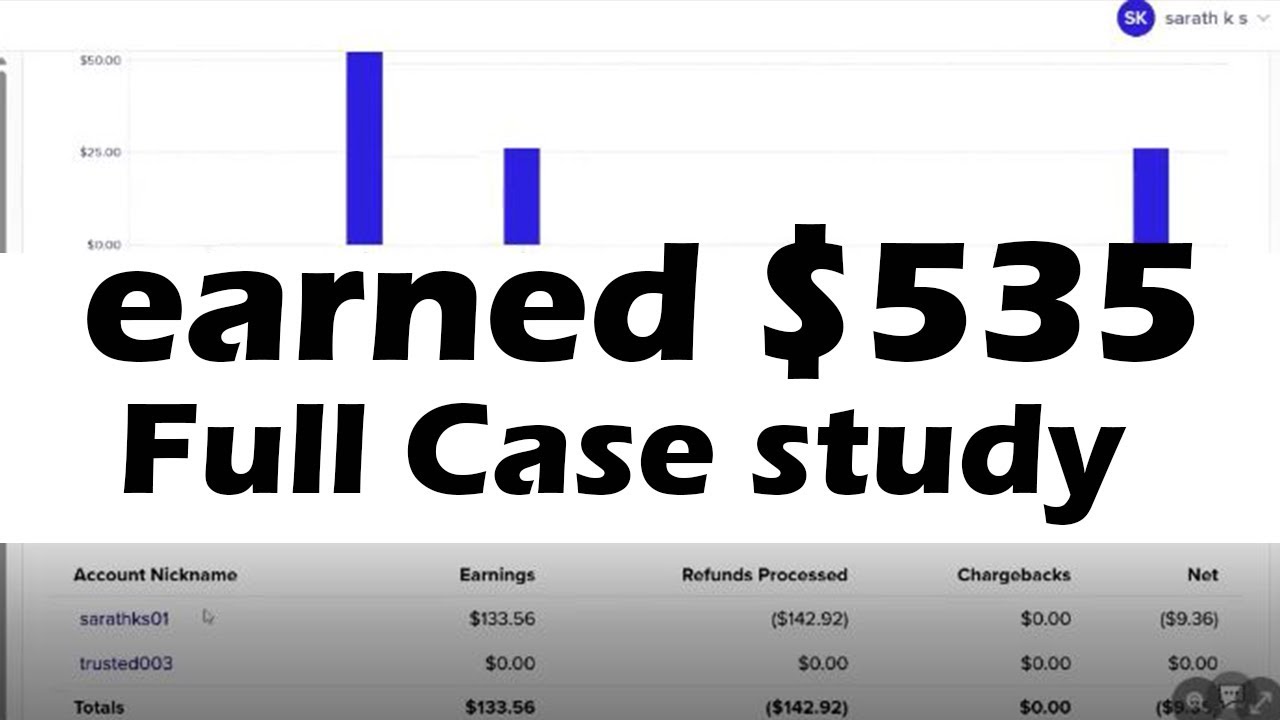 Beginner to $535: Real ClickBank Case Study You Must See | Clickbank Affiliate marketing
