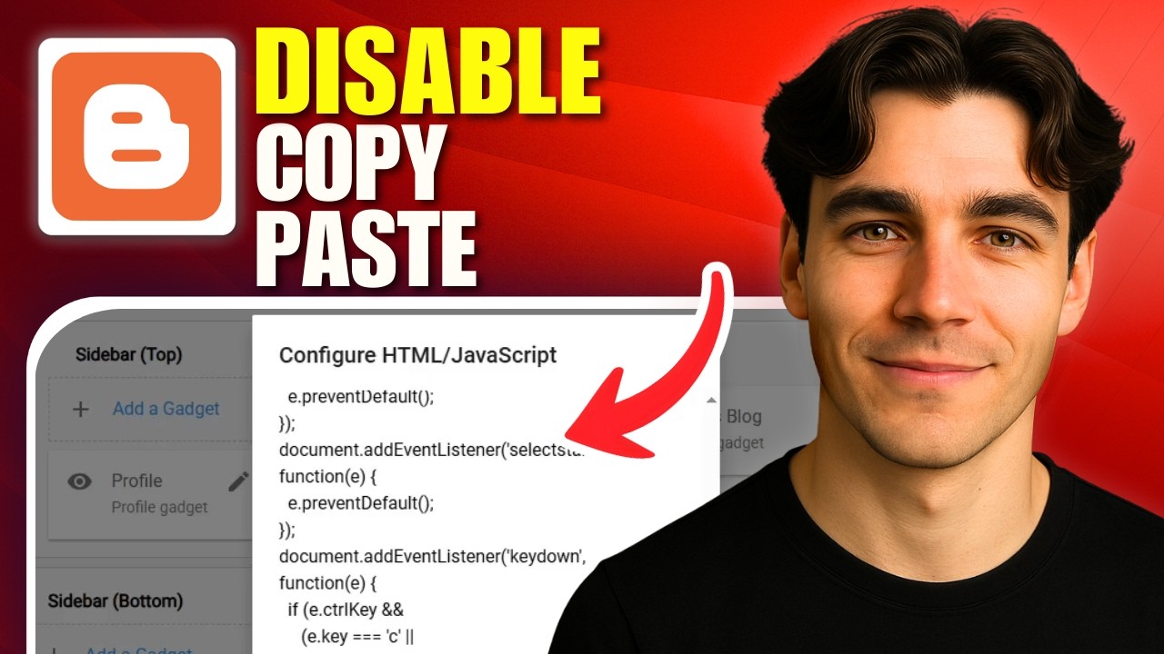 How To Disable Copy And Paste Text On Blogger (Tutorial 2026)