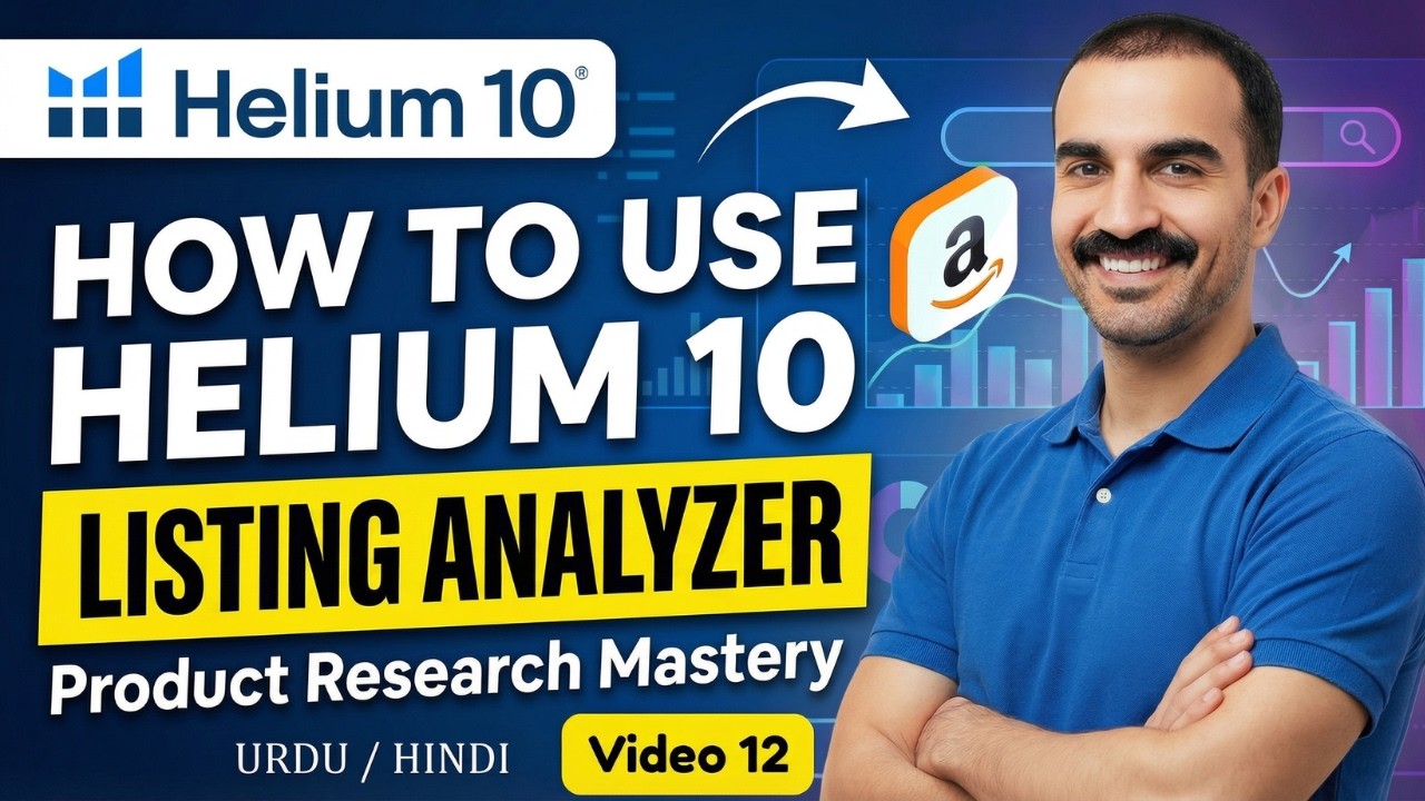 How to Use Helium 10 Listing Analyzer | Helium 10 Tutorial 2026 | FBA Master