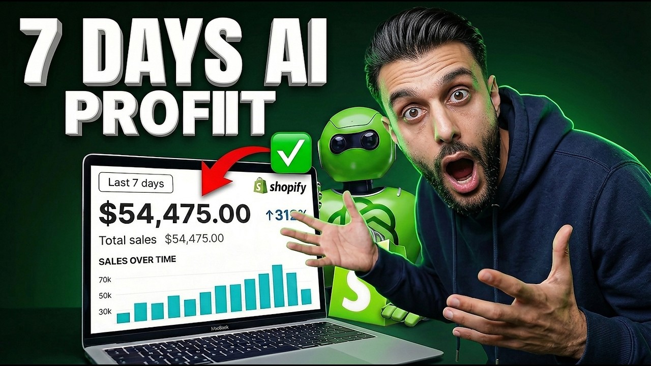 I Tried AI Dropshipping for 7 Days (Profit or Loss?)