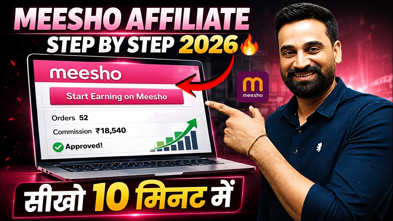 Meesho Affiliate Marketing Tutorial For Beginners 2026