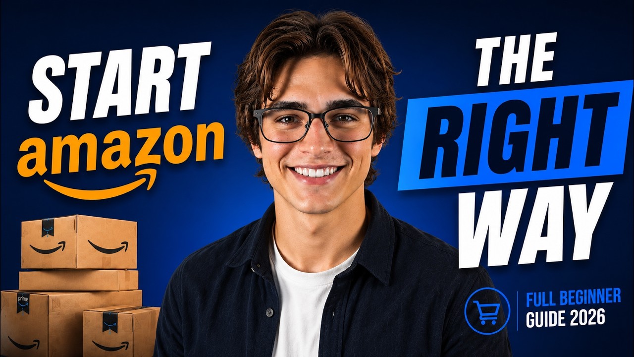 The BEST Way To Start Amazon In 2026 (Full Beginner Guide)