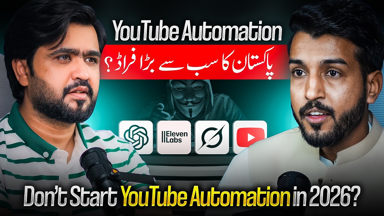 YOUTUBE Automation for BEGINNERS in 2026 with Hassan Ali