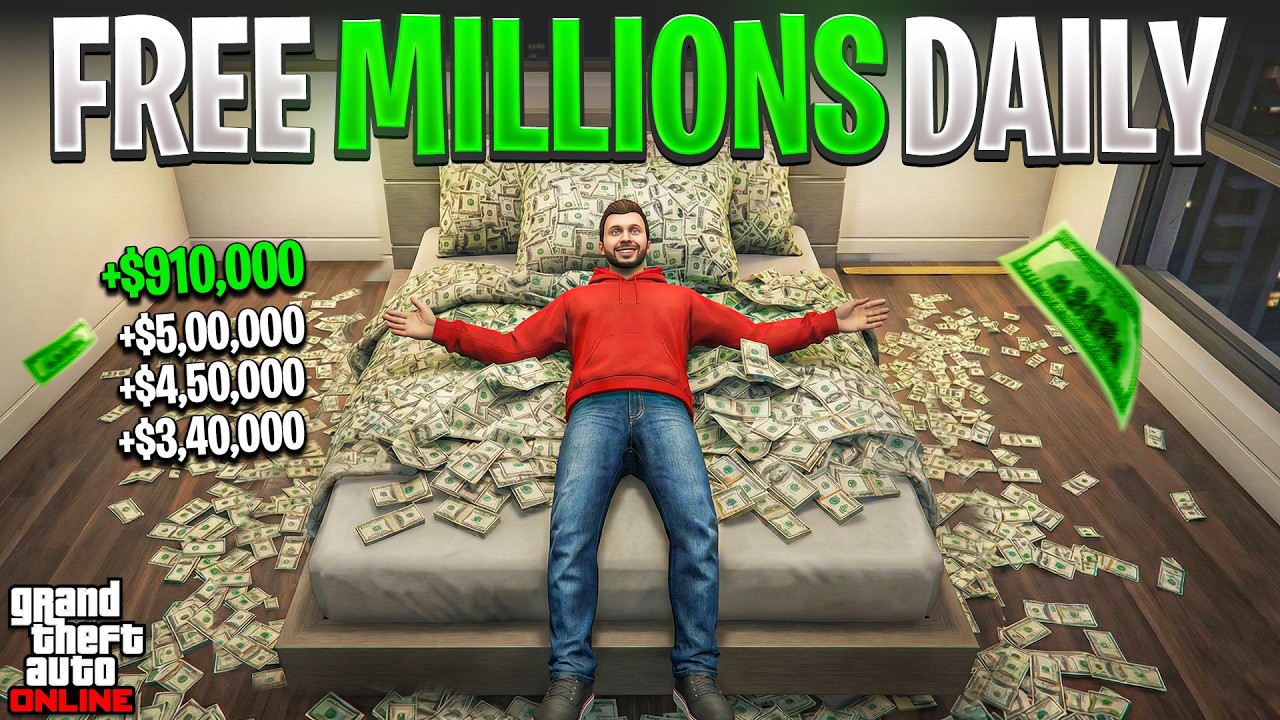 5 Quickest Ways to Make MILLIONS AFK Every Single Day in GTA Online