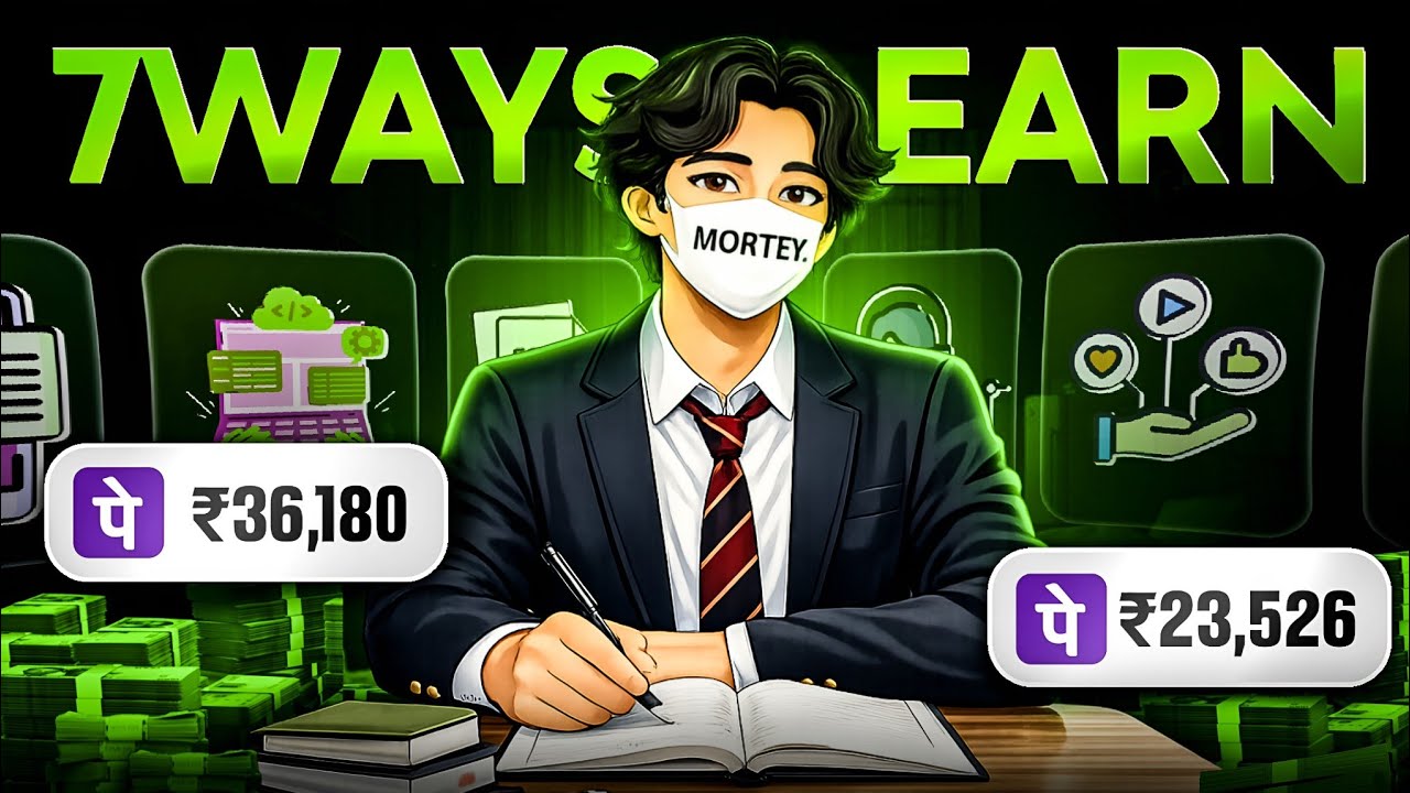 "7 Ways" To Make Money Online As Teenager  | Mortex Mind