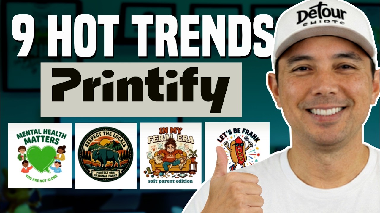 9 Hot Trends According to Printify! Are They Selling?