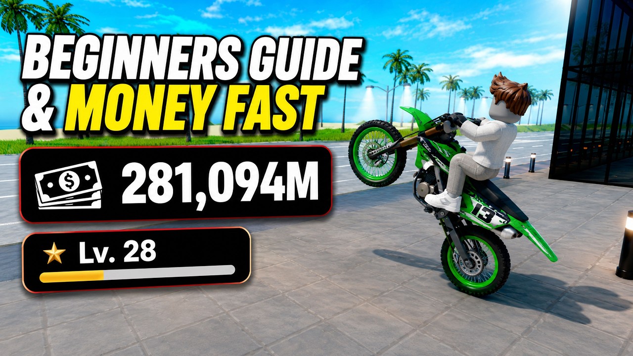 BIKELIFE SOCIETY BEGINNERS GUIDE (TIPS & HOW TO MAKE MONEY FAST) Roblox