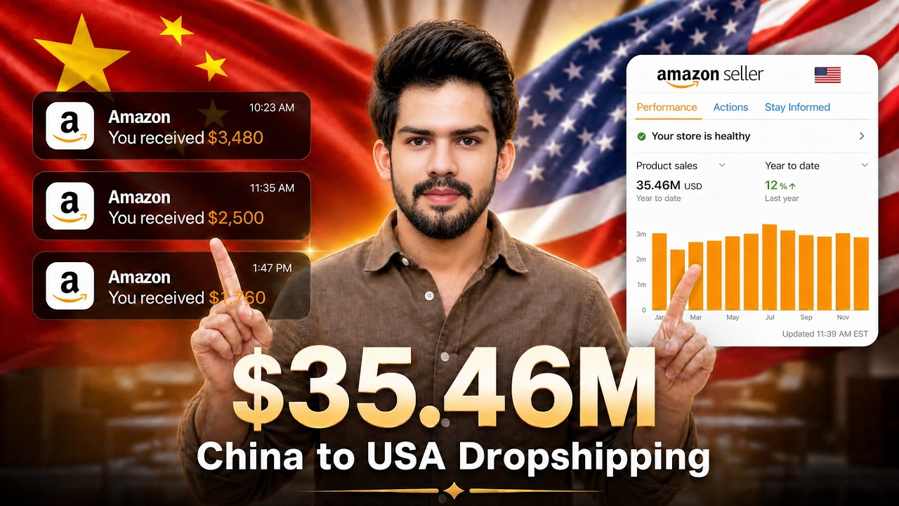 China to USA Amazon Dropshipping for Beginners (Full Masterclass 2026)