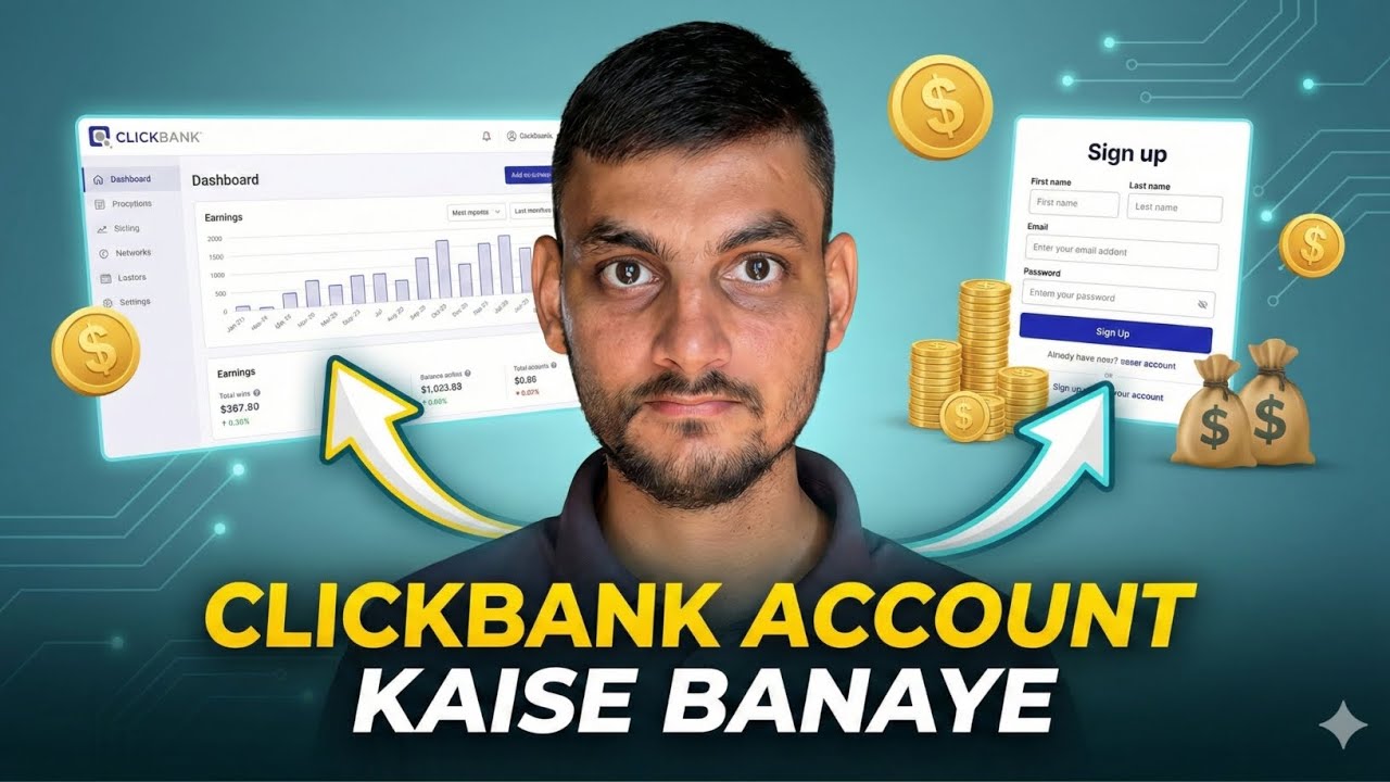 “ClickBank Account Kaise Banaye 2026 | Step by Step Guide for Beginners”