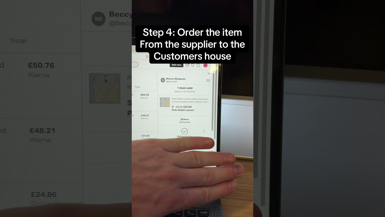 Depop Dropshipping guide 2026 #sidehustle #depop #money #onlinemoney #ecommerce