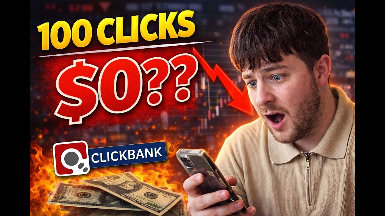 Getting ClickBank Clicks But No Sales? This Is Why