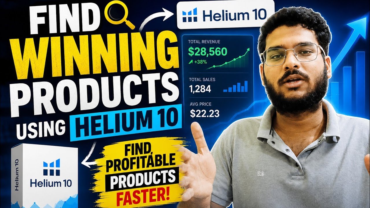 Helium 10 Product Research Tutorial | Find Winning Amazon FBA Products (2026)