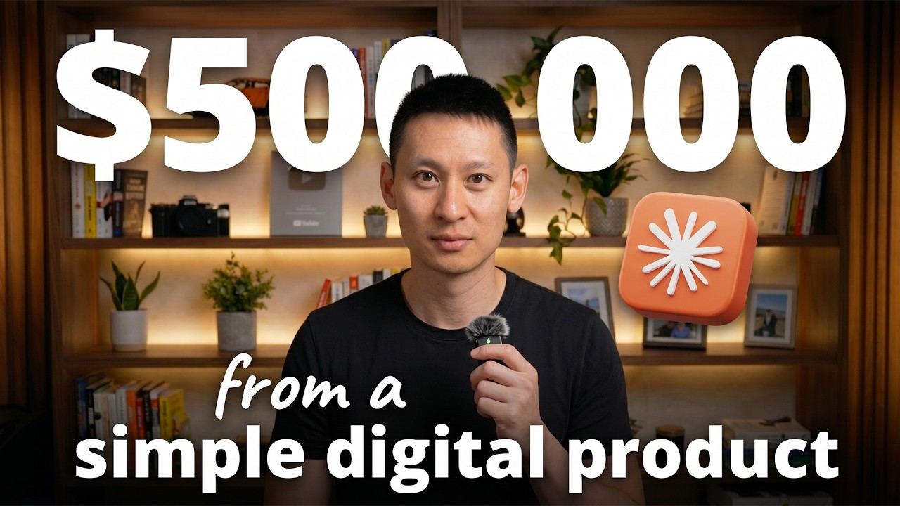 How Selling Digital Products With AI Changed My Life (My Exact System)