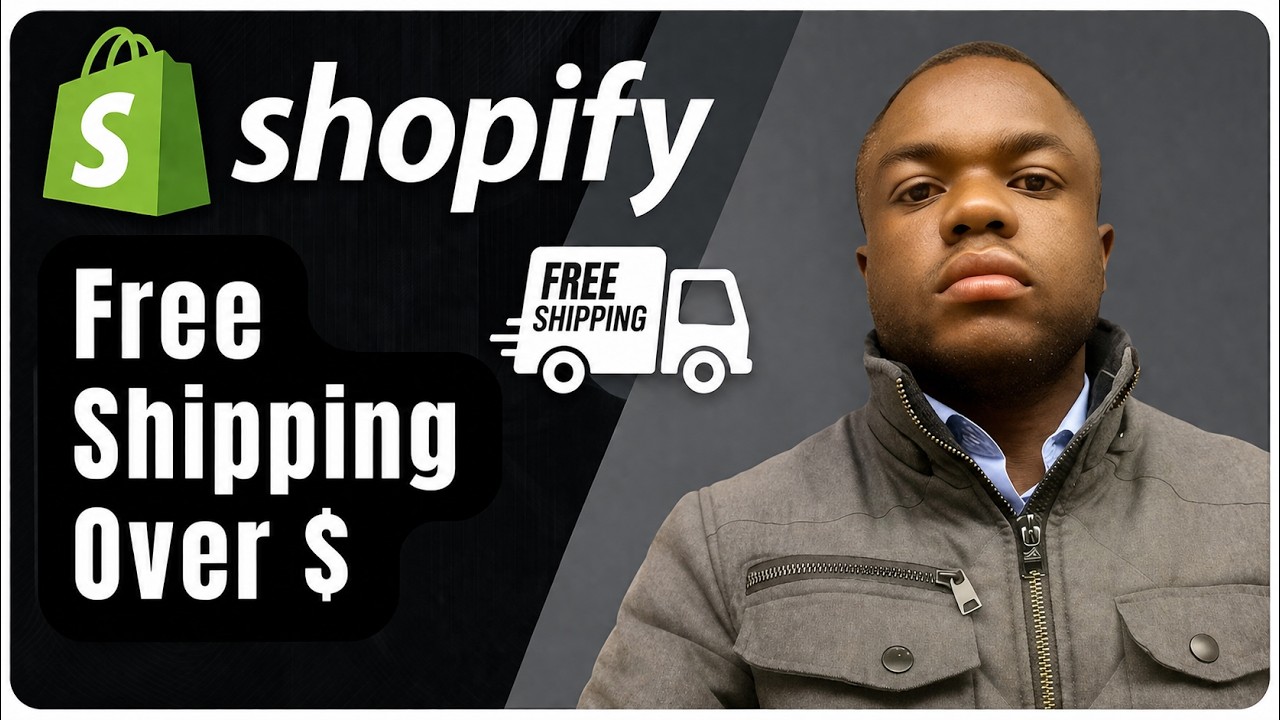 How to Add FREE Shipping Above a Price in Shopify (2026 Tutorial)