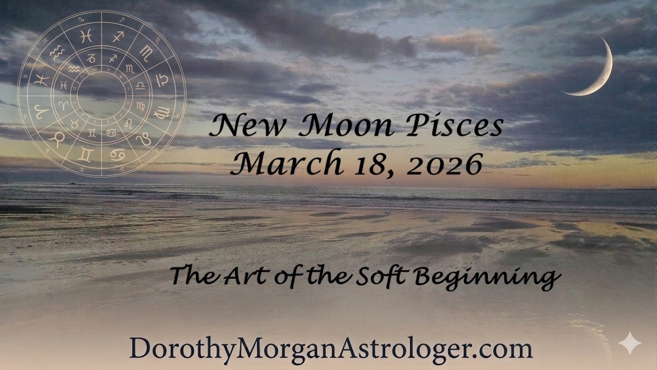 New Moon In Pisces 18 March 2026 + The Rare No-Retrograde Window