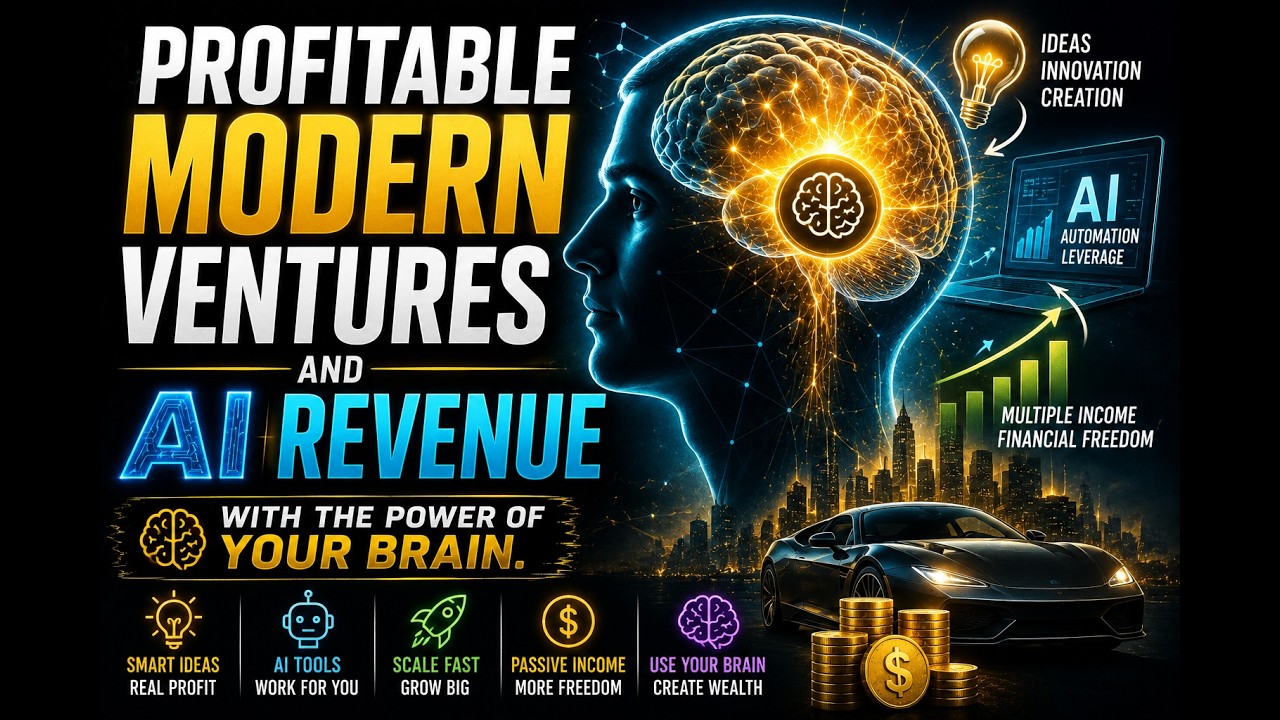 Profitable Modern Ventures & AI Revenue | 10 Smart Business Ideas to Make Money in 2026