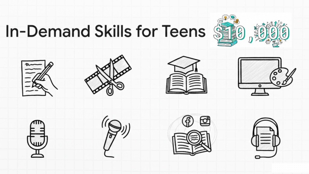 Side Hustle for Teenagers | Easy Ways to Make Money as a Teen in 2026 by financial StoryMed