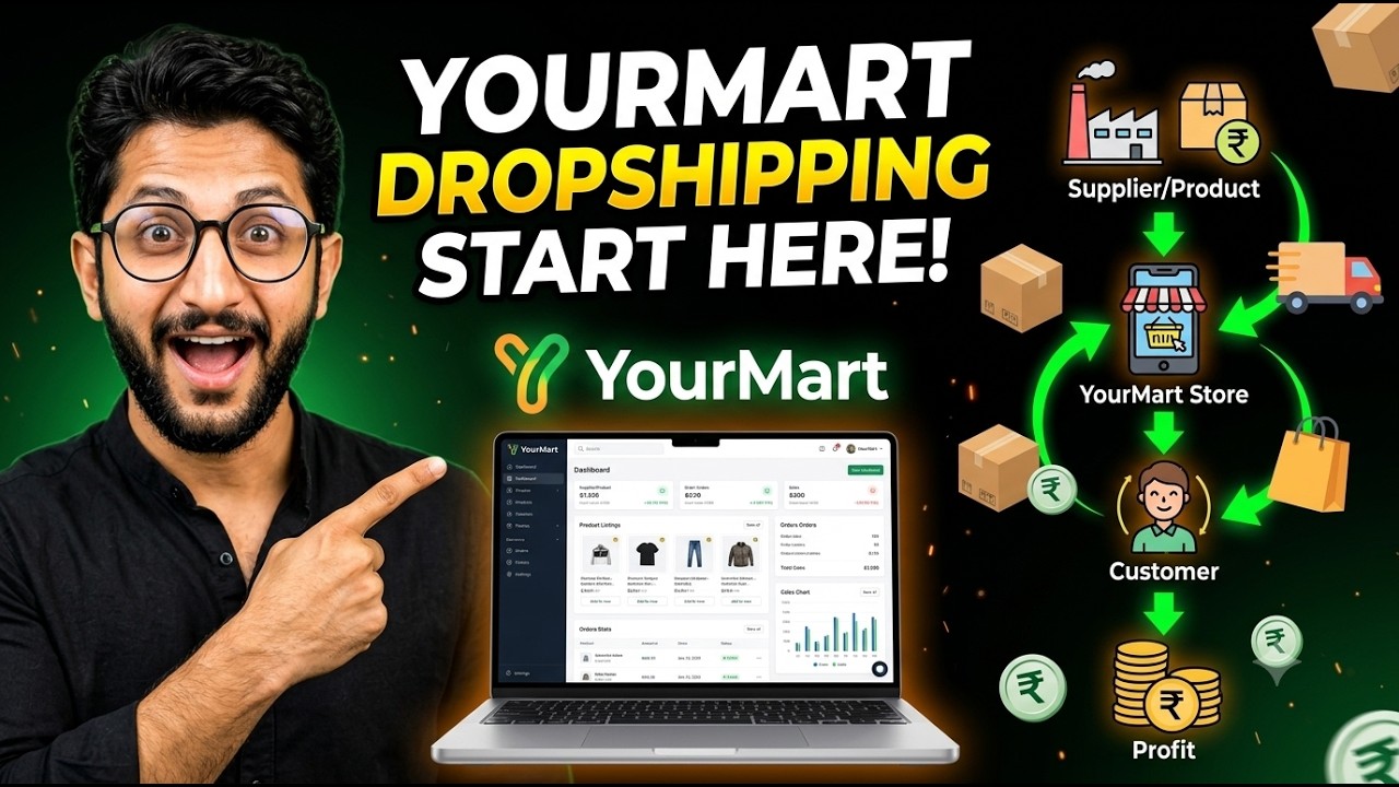 YourMart Se Dropshipping Kaise Karein? Complete Beginner Guide 2026