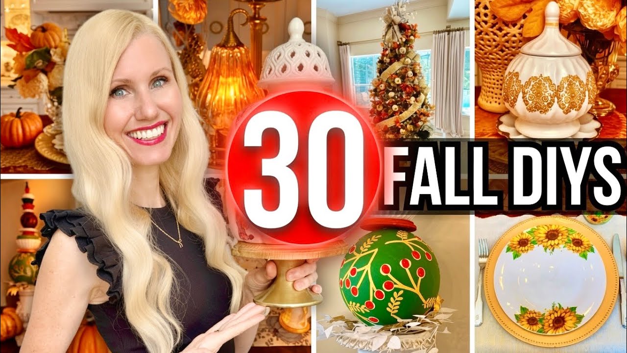 30 BEST *FALL* DECOR DIYS, DUPES & THRIFT FLIPS On a BUDGET 2026!