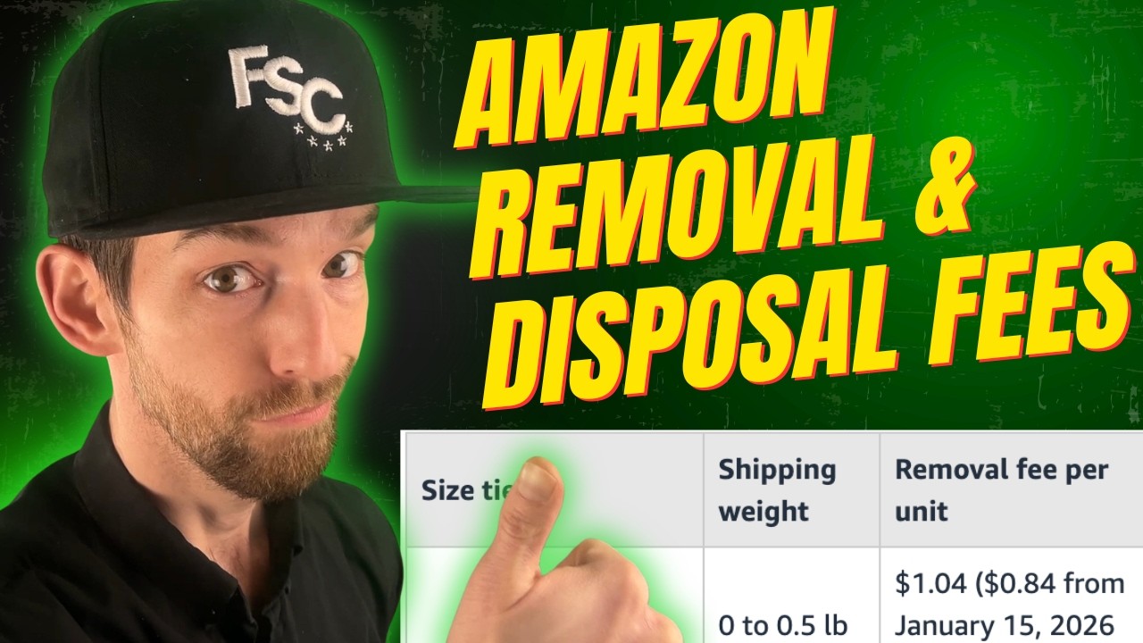 Amazon FBA Removal & Disposal Fees 2026 & Why Excess Inventory Can Cost You Big