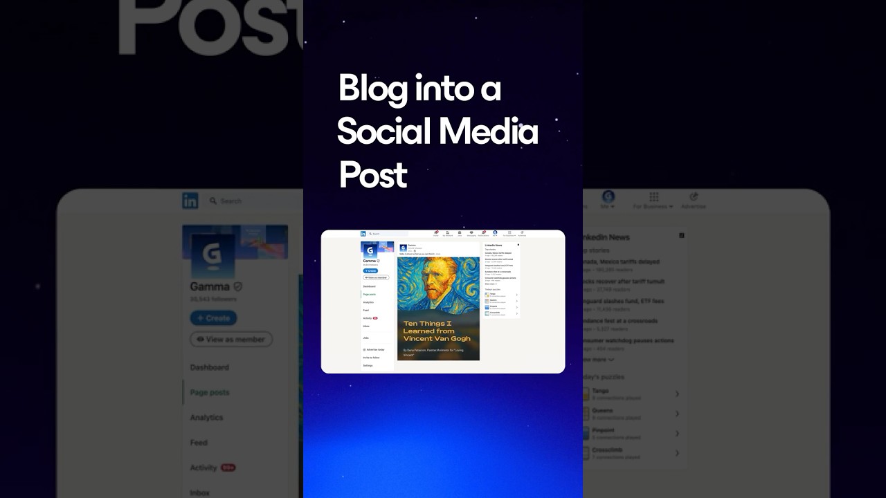 Blog to Social Post in Seconds with AI