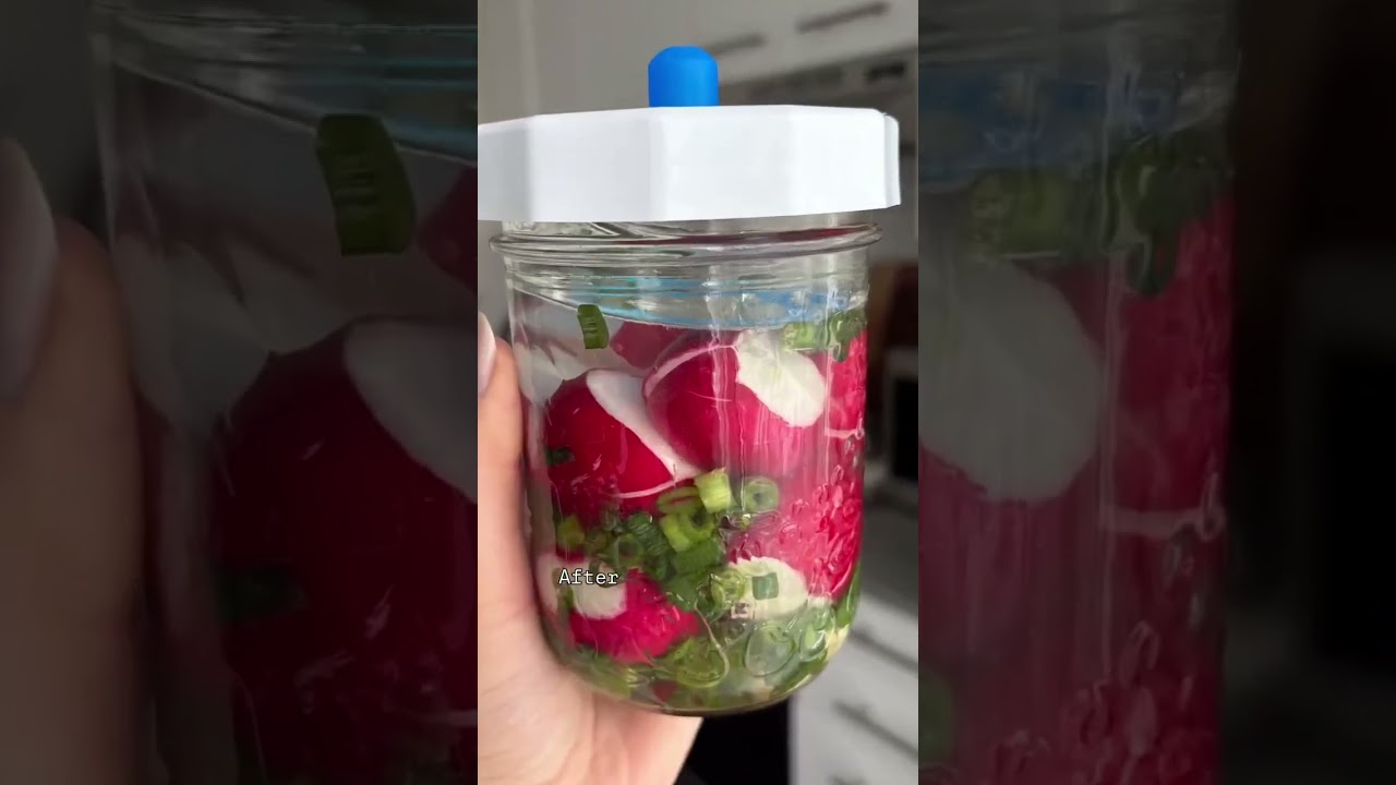 Fermented Smashed Radish Salad Recipe