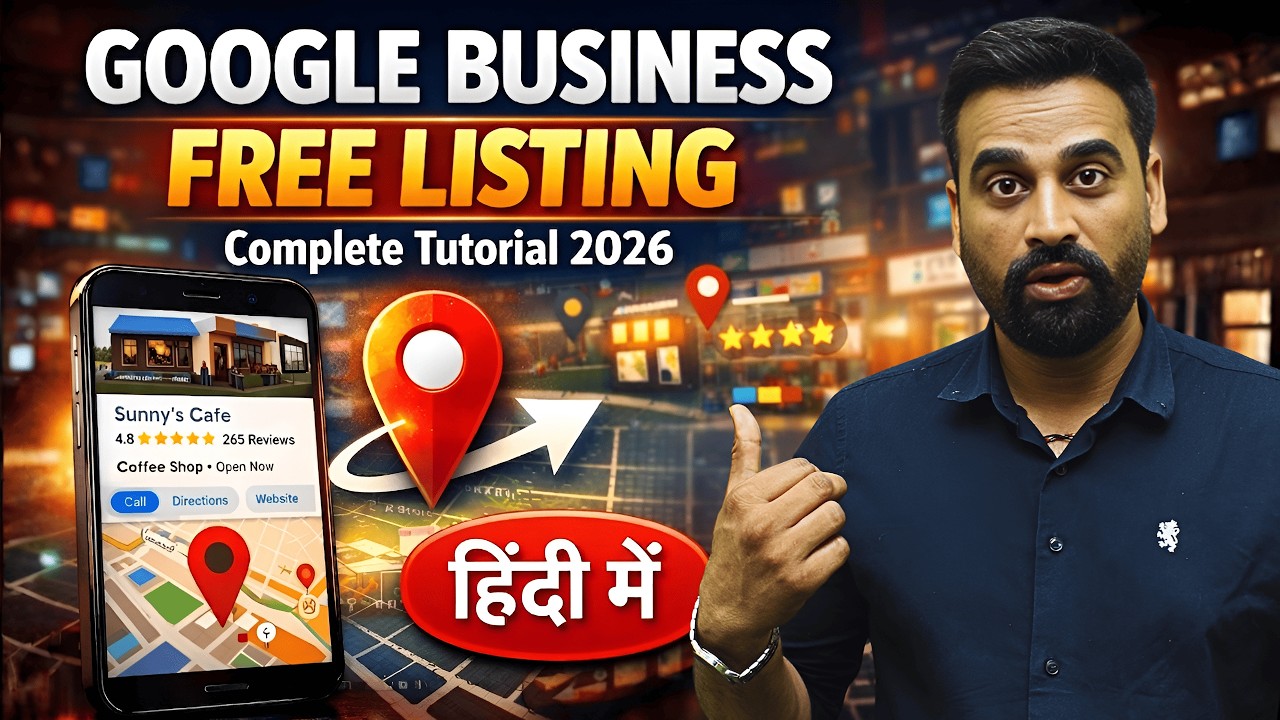 Google My Business Listing Tutorial For Beginners In 2026