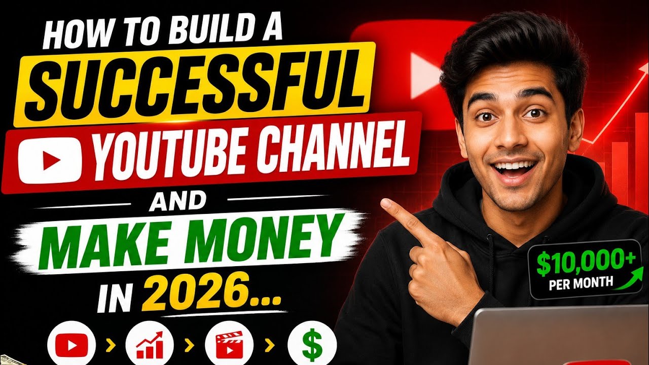 "How to Build a Successful YouTube Channel and Make Money in 2026
