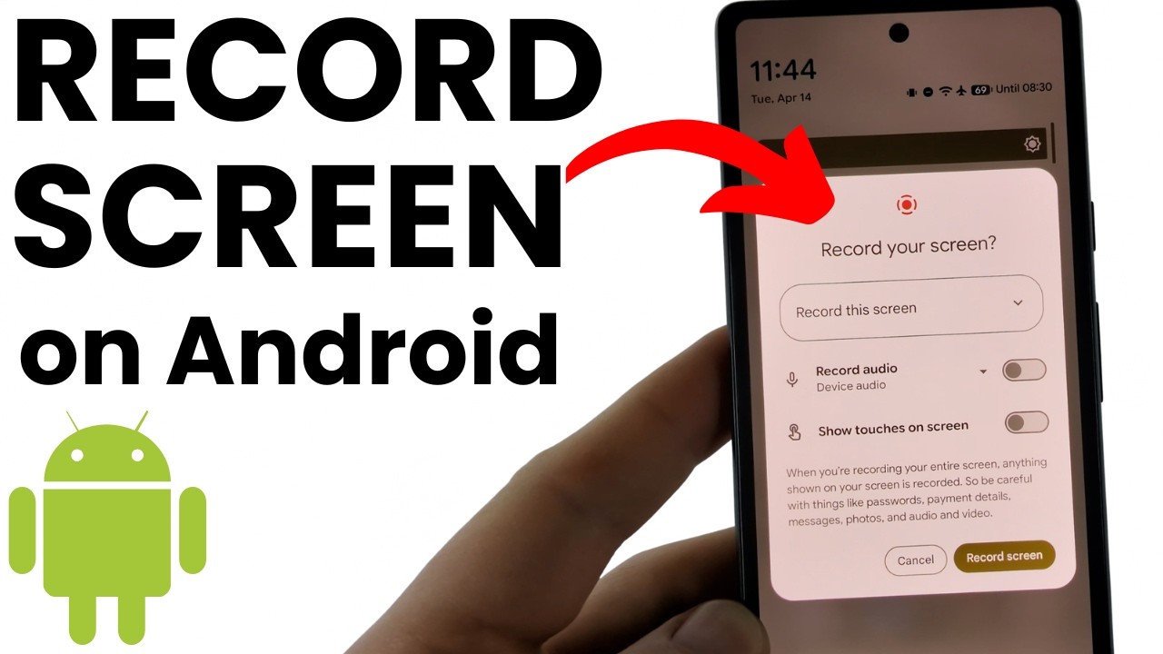 How to Record Screen on Android - 2026