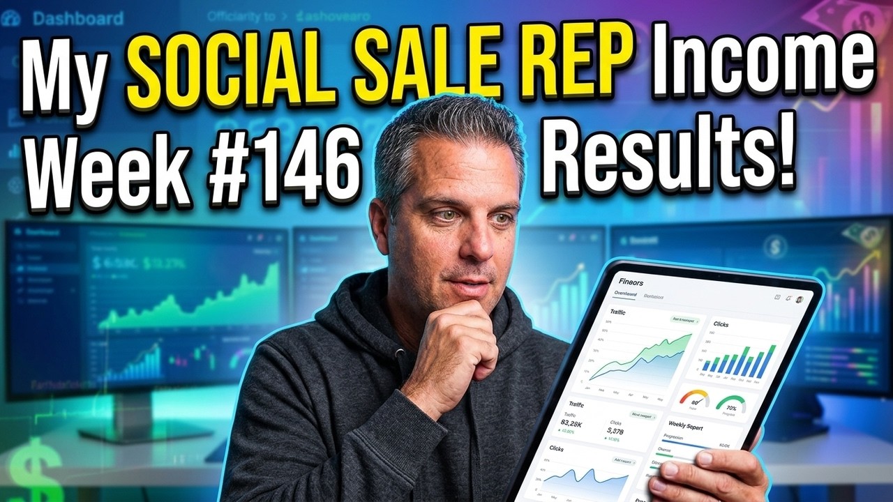 My SOCIAL SALE REP Income Total For WEEK 146