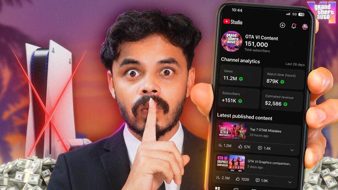 Top 5 Viral GTA 6 Content Ideas Without PS5 (Start Now)