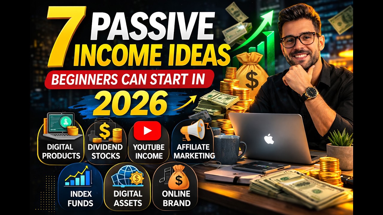 7 Passive Income Ideas Beginners Can Start in 2026