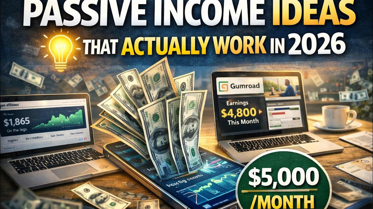 7 Passive Income Ideas That Actually Work in 2026 (No Scams, No BS)” #pasiveincome #usafinance