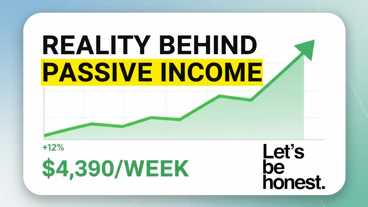 BEST PASSIVE INCOME IDEAS 2026 (Realistic Guide)